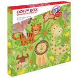 Diamond Dotz DBX.027 - Orijinal 5D Elmas Resim Seti Dotz Dotz Ormanda Dotz Kutusu, Yaratıcı Kit 2,901 Elmas Mozaik Taşlı, Resim Seti Yaklaşık 28 x 28 cm, 8 yaş ve üzeri çocuklar için komple kendin yap kiti