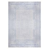 Dıamond Ed52c Mavi Modern Desen Halı, Mavi, 80 x 150