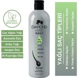 Diamond Hair Daily - Aşırı Yağlı, Kepekli, Dökülen, Geç Uzayan ve Yıpranmış Saçlar İçin Arındırıcı Şampuan