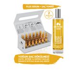 DIAMOND HAIR Saç Bakım Seti: Plus Saç Serumu + Scalp Tonic Saç Toniği Saç Dökülmesi Gürleştirici Hızlı Saç Uzatma