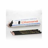 Diamond Ipli Siyah Asetat Isaretleme Kalemi (12 Li Paket)