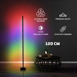 Diamond Light Oda Aydınlatma Sistemi Full Rgb Full Renk -Kumandalı - Siyah