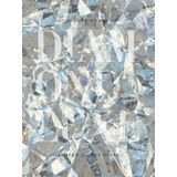 Diamond Luxe - Decorative Book for Interior Design and Coffee Table Display | Modern Accent Decor: Hardcover with a White Crystal Effect Cover | Ideal ... | Minimal Internal Layout (matériaux)