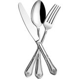 Dıana - 4125 - 72 Parça, 1. Sınıf Paslanmaz Çelik, Modern, Çatal, Kaşık, Bıçak Takımı, Gümüş Renk