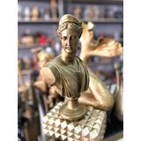 Diana Büst Büyük Boy Heykel BRONZ