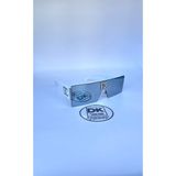 Diana Kors DK98124 Beyaz Aynalı Unisex Güneş Gözlüğü - 001-Beyaz