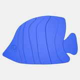Diaqua 5'li Fish Mavi Küvet İçi Paspas