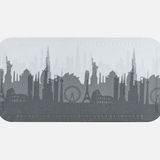 Diaqua City Desenli 35x71 cm Küvet İçi Paspas