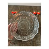 DİBA AVM Kristal cam sunumluk cam Meyvelik Sunumluk Salata Kasesi (20 cm) 1 ADET