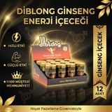 Diblong ginseng performans +18 enerji ıçeceği 6 adet + 6 adet 48 hours gold - dev avantaj seti (gizli gönderim) - 12 Adet