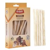 Dibo Sütlü Beyaz 12 cm 100 gr Burgu Çubuk Köpek Çiğneme Kemiği