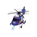 Dickie Toys 203302016, Oyuncak Arabası, 18 Cm, Sesli/ışıklı, Işıklı ve Sesli, 18 Cm, Manuel Vinç, Serbest Pervane, Helicopter Car - Altın