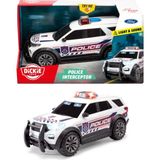 Dickie Toys Dickie Sesli ve Işıklı Ford Police Interceptor Aracı - Siyah - Beyaz