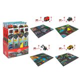 Dickie Toys - Oyun halısı 70 x 80 cm, kaymaz tabanlı, trafik işaretleri, 1 x 9 cm araba. 4 farklı model, rastgele kargo, +3 yıl, 203746018