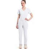 Dickies Balance DKE135 Kadın Scrubs Pantolonu – Ithal, 6 Cepli, Esnek ve Rahat Doktor / Hemşire Altı - Beyaz - 2XL