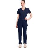 Dickies Balance DKE135 Kadın Scrubs Pantolonu – Ithal, 6 Cepli, Esnek ve Rahat Doktor / Hemşire Altı - Lacivert