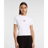 Dickies DK0A4ZAO0WH1-001 Beyaz Maple Valley Kadın Tişört