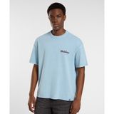 Dickies Slayden Garment Dye T-Shirt Erkek Mavi Tişört - DK0A87QRK661-001