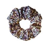 diclecollection Kadın Leopar Desenli Büyük Boy Lastik Toka LEOPAR