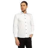 Dicotto Siyah Slim Fit Düz Renk Uzun Kol Erkek Gömlek