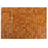 Dicunoy Bambu Banyo Paspası, Banyo Duş Halısı, Duş Kapıları için Ahşap Tuvalet Paspasları, Sauna, Küvet, 59,9 cm U x 40,6 cm G, Ahşap Banyo Aksesuarları