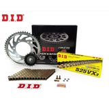 Did-Jt 2011-2016 Triumph Tiger 800 XC Uyumlu Zincir Dişli Set Gold (Sarı) Renk