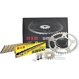 Did-Jt 2012-2018 Suzuki Gw 250F Uyumlu Zincir Dişli Set Gold (Sarı) Renk