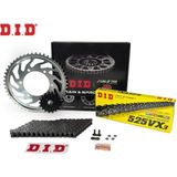 Did-Jt 2017-2024 Suzuki Gsx-R 1000 Uyumlu Zincir Dişli Set Çelik Renk