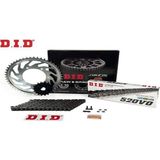 Did-Sunstar 2000-2019 Suzuki Drz400 S Uyumlu Zincir Dişli Set Oring Zincir Çelik Renk