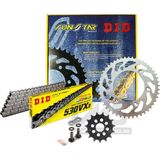 Did-Sunstar 2006 Suzuki Gsf 1200 Bandit S Uyumlu Zincir Dişli Set Çelik Renk