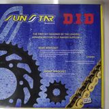 Did-Sunstar 2007-2008 Ducati Monster 695 Uyumlu Zincir Dişli Set Gold ( Sarı) Renk