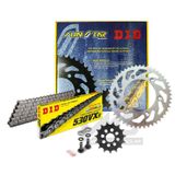 Did-Sunstar 2008-2016 Honda CBR 1000 RR Uyumlu Zincir Dişli Set Çelik Renk