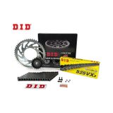 Dıd Zincir Dişli Seti Aprılıa Etv Caponord Abs 1000 Cc 2001-2007 / Zincir : Dıd-525vx3 Çelik -112 / Dişli: Jt 17t - Sunstar 45t