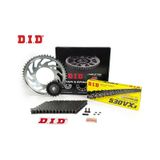 Dıd Zincir Dişli Seti Ducatı Multıstrada Enduro / Pro 1200 Cc 2016-2018 / Zincir : Dıd-530vx3 Çelik -116 / Dişli: Jt 15t-43t