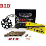 Dıd Zincir Dişli Seti Ducatı Streetfıghter 848 Cc 2012-2015 / Zincir : Dıd-525vx3 Gold -104 / Dişli: Jt 15t-42t