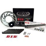 Did ZİNCİR DİŞLİ SETİ HONDA CB R 250cc ZİNCİR: DID-520 ORING-108 ÖN DİŞLİ : SUNSTAR 14T ARKA DİŞLİ: JT 36T 2022-2024