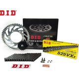 Dıd Zincir Dişli Seti Honda Crf L Afrıca Twın / Adv / Dct L2 1100 Cc 2020-2021 / Zincir : Dıd-525vx3 Çelik -124 / Dişli: Sunstar 16t - Jt 42t