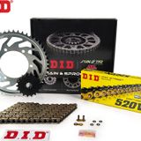 Dıd Zincir Dişli Seti Husqvarna Smr 630 Cc 2004-2004 / Zincir : Dıd-520vx3 Gold -118 / Dişli: Sunstar 15t - Jt 47t