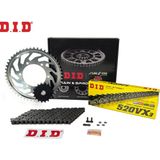 Dıd Zincir Dişli Seti Husqvarna Te 350 Cc 1990-1995 / Zincir : Dıd-520vx3 Çelik -120 / Dişli: Sunstar 15t - Jt 51t