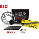 Dıd Zincir Dişli Seti Kawasakı Zx 600 Cc 1985-1989 / Zincir : Dıd-530vx3 Çelik -102 / Dişli: Sunstar 15t-39t