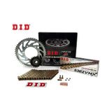 Dıd Zincir Dişli Seti Kawasakı Zzr Brembo Calıper 1400 Cc 2016-2021 / Zincir : Dıd-530zvm-x Gold -118 / Dişli: Jt 17t-42t