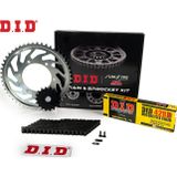 Did ZİNCİR DİŞLİ SETİ YAMAHA WR R X 125cc ZİNCİR: DID-428D Çelik-134 ÖN-ARKA DİŞLİ: JT 14T-53T 2009-2015