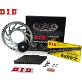 Did ZİNCİR DİŞLİ SETİ YAMAHA WR R X 125cc ZİNCİR: DID-428VX Çelik-134 ÖN DİŞLİ: JT 14T ARKA DİŞLİ: SUNSTAR 53T 2009-2015