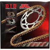 Did Zvm-x-jt 2000-2004 Suzuki Gsf 600 Bandit S Uyumlu Zincir Dişli Set Gold Sarı Renk