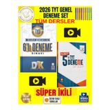 Didaktik Kalem Tyt Tüm Dersler 6 Lı Genel Deneme+Aktif Tyt 5 Li Genel Deneme Kuvvet Serisi Set