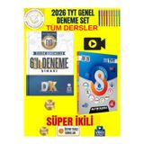 Didaktik Kalem Tyt Tüm Dersler 6 Lı Genel Deneme+Altın Karma 2026 Tyt 8 Farklı Yayın 8 Deneme