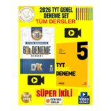 Didaktik Kalem Tyt Tüm Dersler 6 Lı Genel Deneme+Hız Yayınları Tyt 5 Li Genel Deneme Set+Kalem