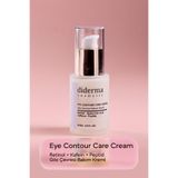 Diderma Cosmetic Diderma Eye Contour Care Cream Retinol + Kafein + Peptid Göz Çevresi Bakım Kremi Koyu Halka Karşıtı 30 ml