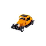 Die Cast 1:32 Retro Hot Rod Çek Bırak Araba Hardal