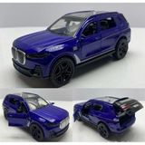 Die Cast Bmw X7 Metal Oyuncak Araba Jip 12 Cm Model Araç Bmw Ix Xdrive50 Kapılar-Bagaj Açılır